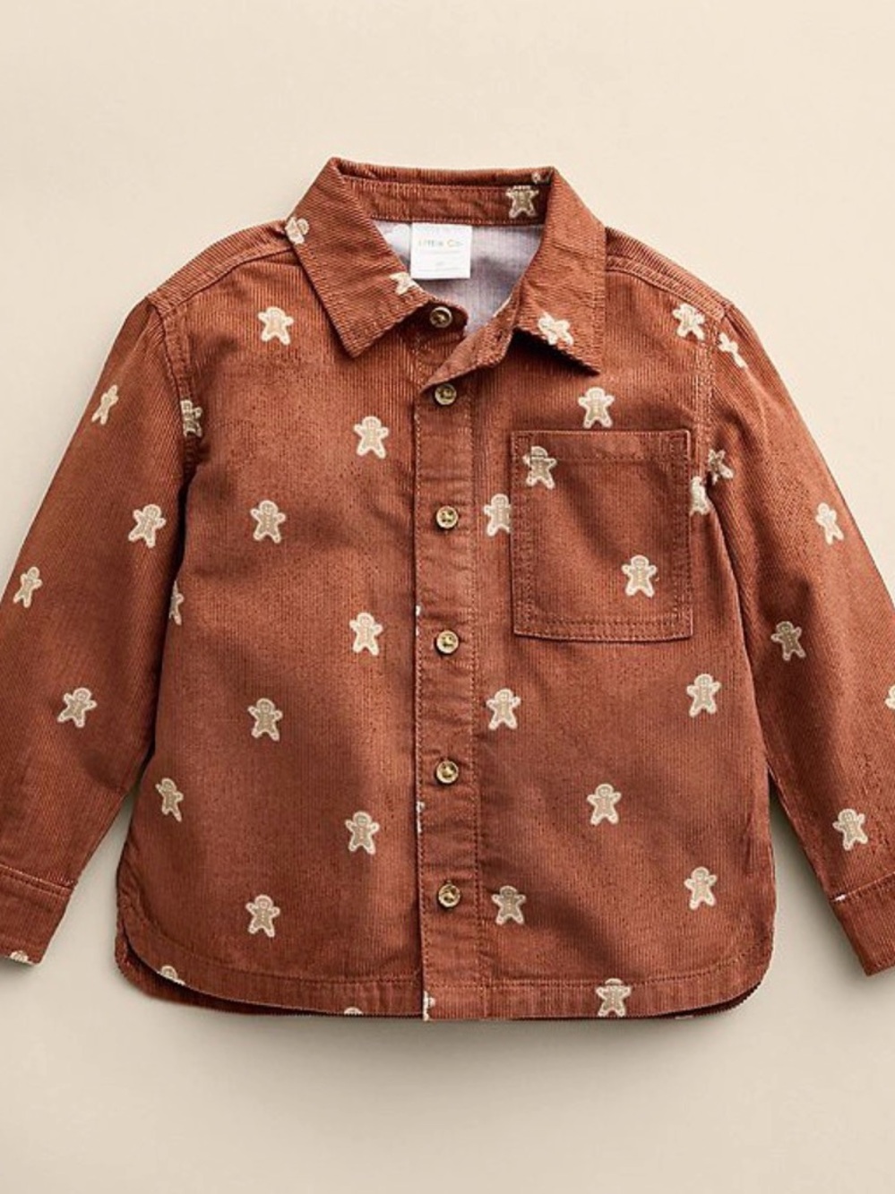 2 Long-Sleeve Corduroy Shirt